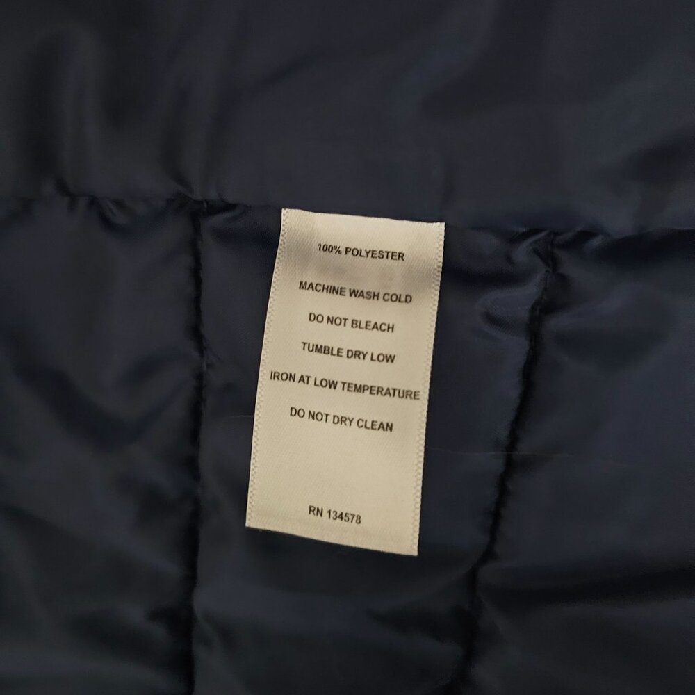 Vineyard Vines Women's Blue Green Tartan Plaid‎ Puffer Vest Jacket Size Small - Picture 8 of 11